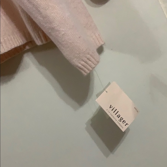 Pastel Pink Villager Bow Fairykei Angora Sweater - Picture 5 of 5